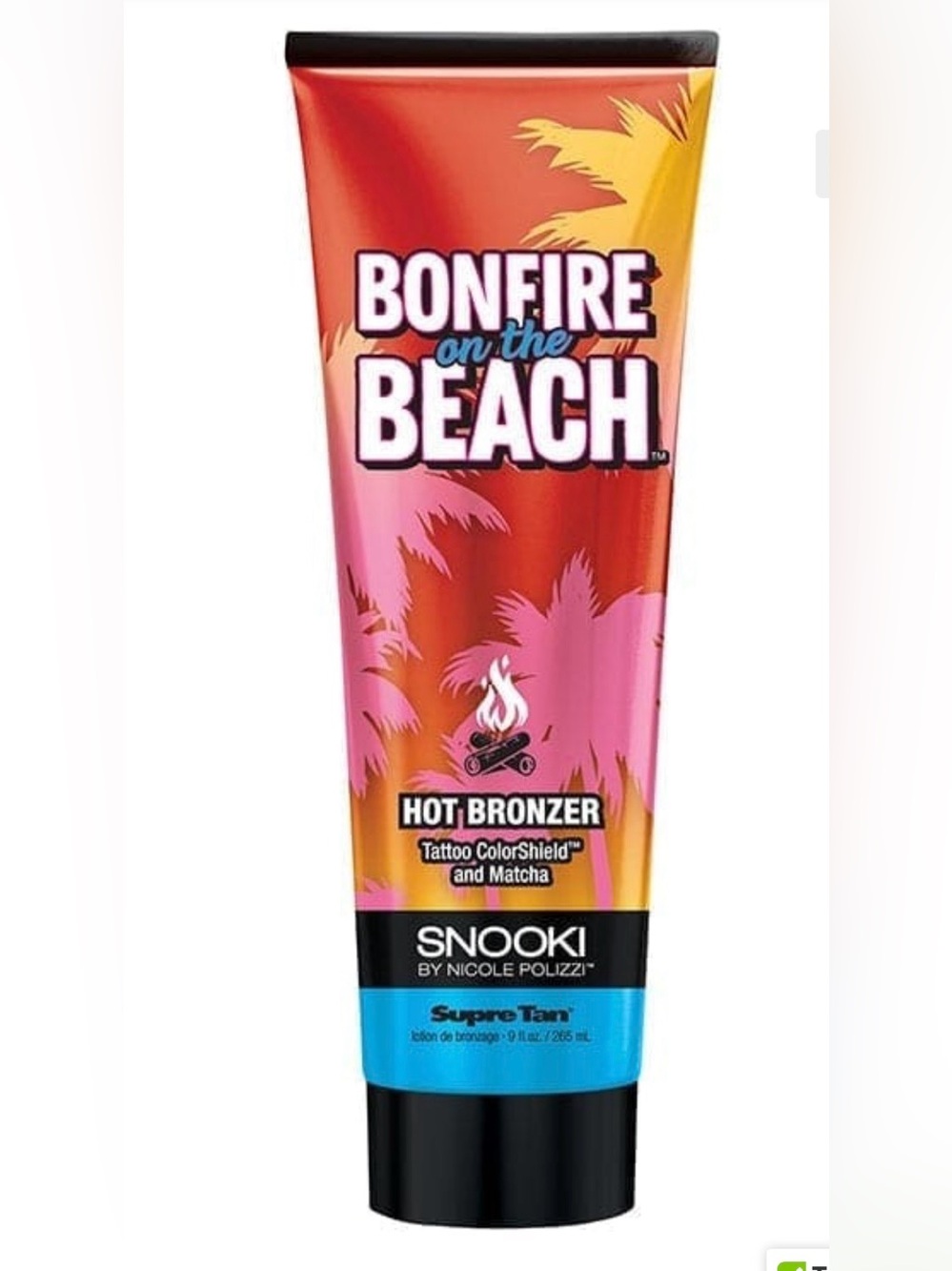 *NEW* Supre Tan Snooki Bonfire On The Beach Hot Tingle Bronzer Tanning Lotion